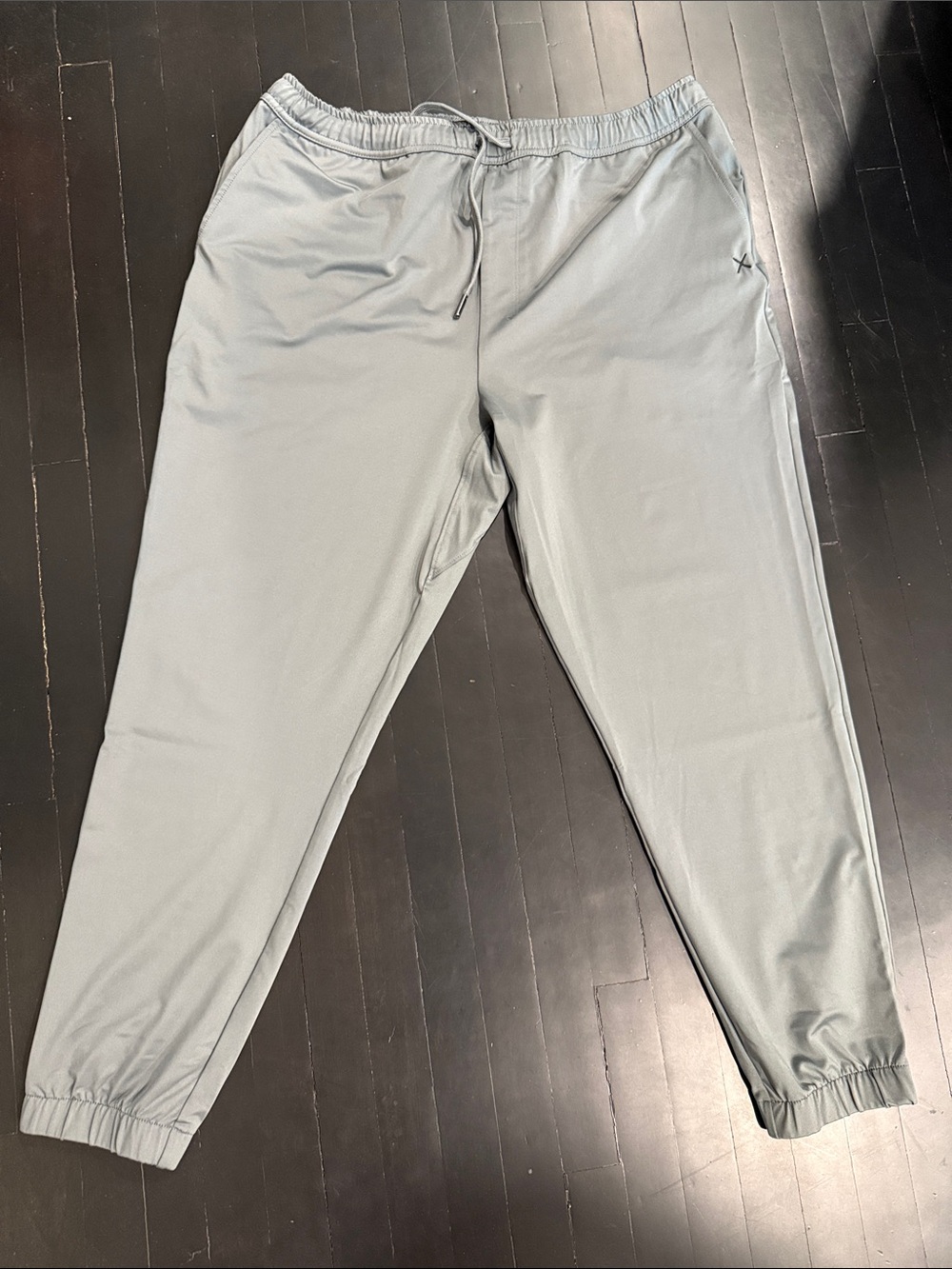 Men's Light Gray Performance Jogger Pants Cuts SIZE XL